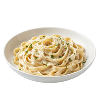 Rich and creamy pasta dishes freshly cooked at Grilled 88 in Largs.