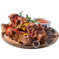 Sizzling, perfectly grilled kebabs and skewers at Grilled-88 in Fairlie.
